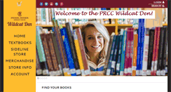 Desktop Screenshot of bookstore.prcc.edu